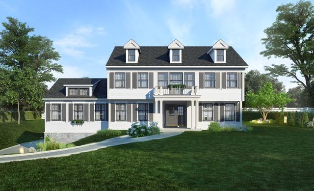 20 Fox Hunt Ln, Cold Spring Harbor, NY 11724 - view of front of property featuring a front lawn