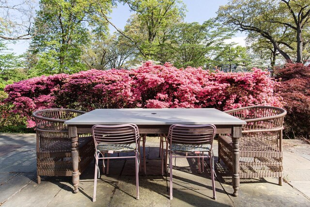 view of patio / terrace featuring outdoor dining space