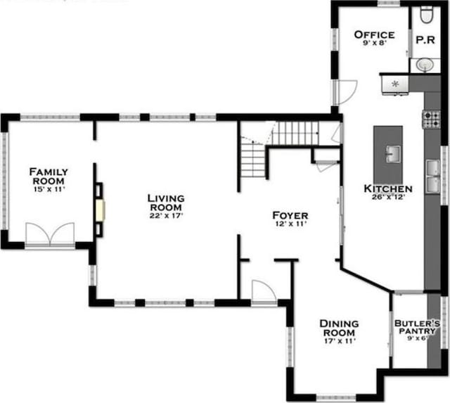 floor plan / room layout