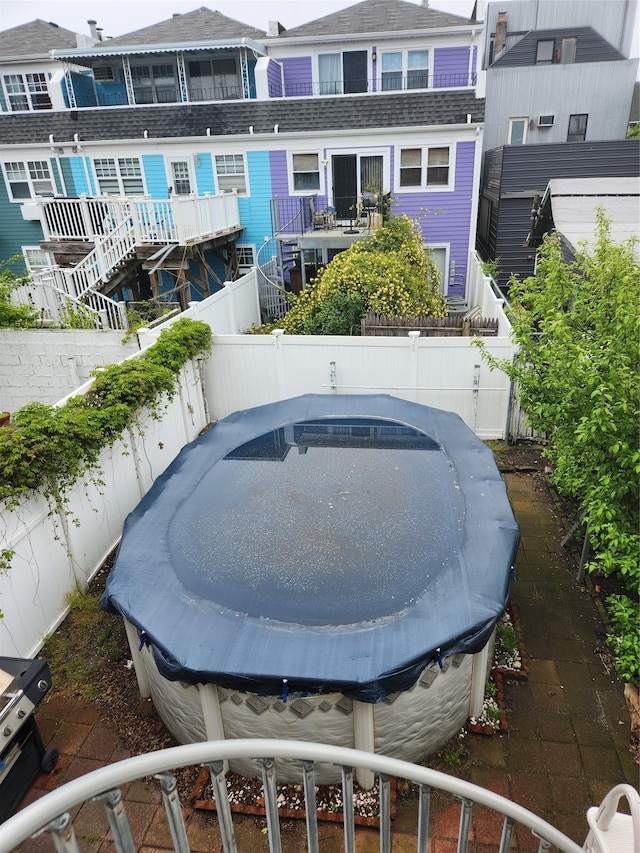 9-16 Bch 98th St, Rockaway Park, NY 11694 - view of pool featuring a fenced backyard