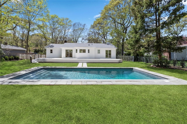 4 Pine Tree Ct, East Quogue, NY 11942 - back of house featuring a deck