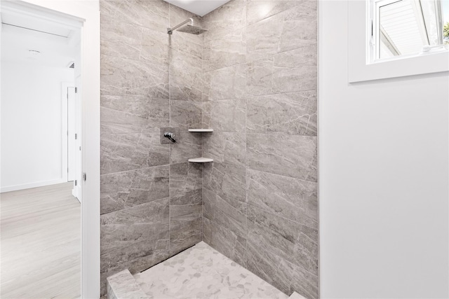 4 Pine Tree Ct, East Quogue, NY 11942 - bathroom with a tile shower