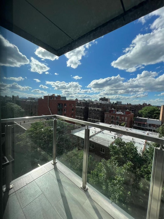 144-27 Sanford Ave Unit 6L, Flushing, NY 11355 - balcony with a city view