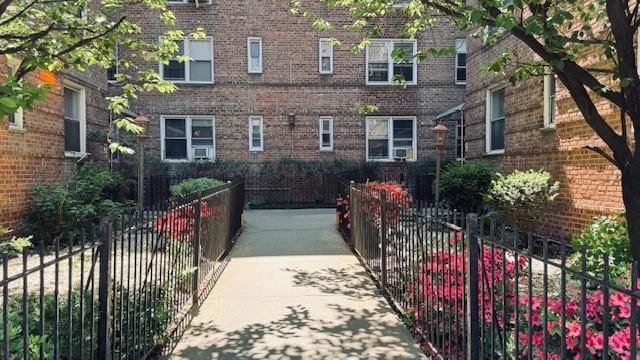 surrounding community featuring fence
