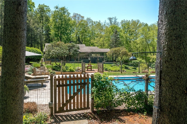 110 Sherwood Hill Rd, Brewster, NY 10509 - view of swimming pool with a gate and fence