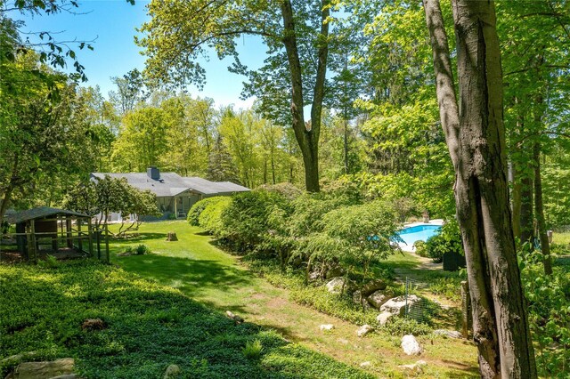 110 Sherwood Hill Rd, Brewster, NY 10509 - view of green lawn