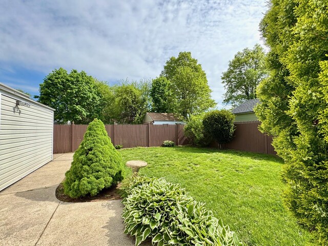 view of yard