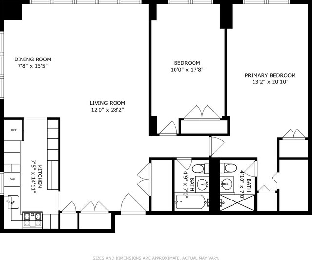 555 Kappock St Unit 20L, Bronx, NY 10463 - room layout
