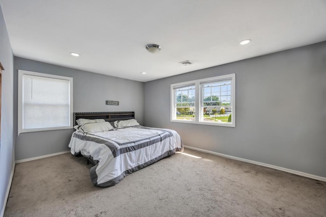59 Saddle Ln, Levittown, NY 11756 - carpeted bedroom featuring baseboards and recessed lighting
