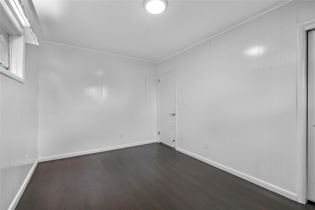 13 Barnett Rd E, Monroe, NY 10950 - empty room featuring dark wood finished floors and baseboards