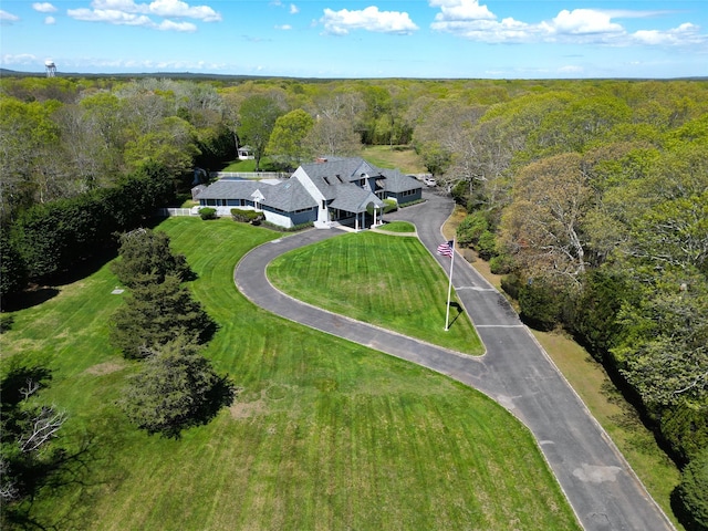 124 Montauk Hwy, Westhampton, NY 11977 - view of property location featuring a heavily wooded area