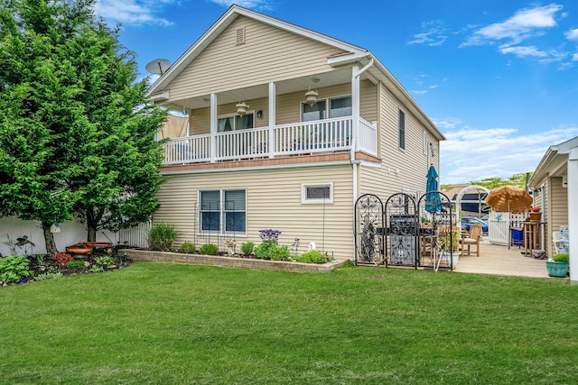 510 Fire Island Ave, Babylon, NY 11702 - back of house with a balcony