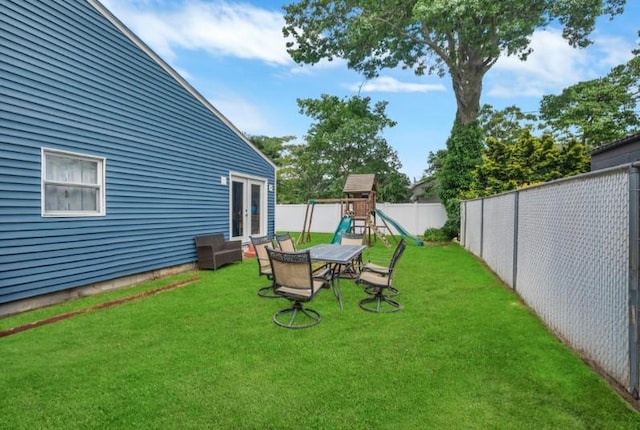 91 Valley Rd, Levittown, NY 11756 - view of yard featuring a playground