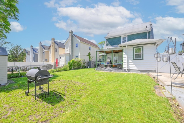 186-16 104th Ave, Saint Albans, NY 11412 - back of house with a patio area and a residential view