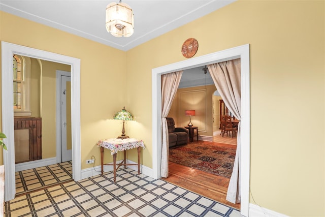 332 E 240th St, Bronx, NY 10470 - entryway with baseboards and light flooring