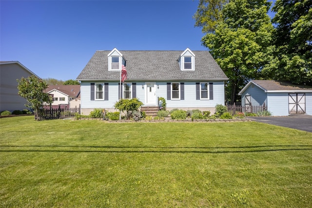 12 Prospect St, Glenham, NY 12508 - cape cod-style house featuring an outbuilding and a shingled roof