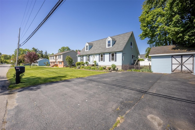 12 Prospect St, Glenham, NY 12508 - cape cod home with an outdoor structure