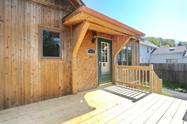 1143 State Route 17b, Mongaup Valley, NY 12762 - deck with fence