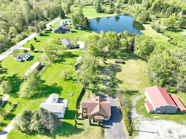 1143 State Route 17b, Mongaup Valley, NY 12762 - aerial view of property and surrounding area with a nearby body of water