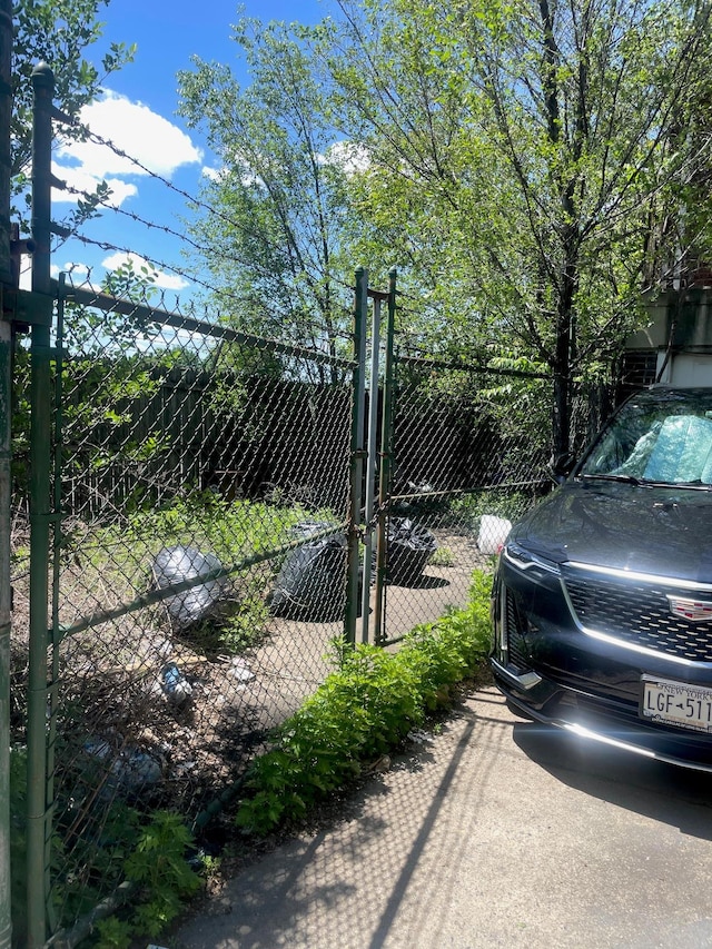 gate with fence