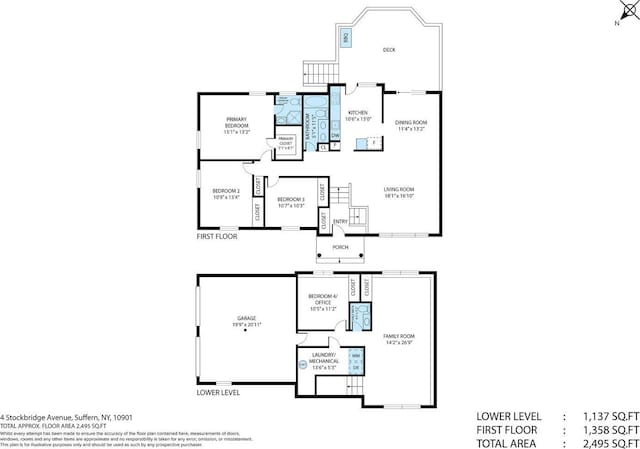 4 Stockbridge Ave, Suffern, NY 10901 - room layout