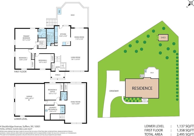 4 Stockbridge Ave, Suffern, NY 10901 - property floor plan