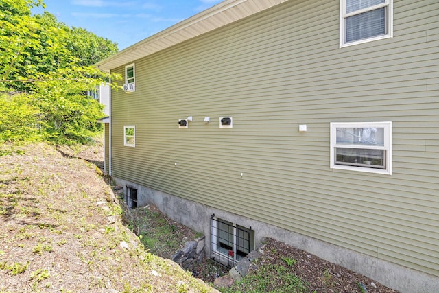 view of side of property