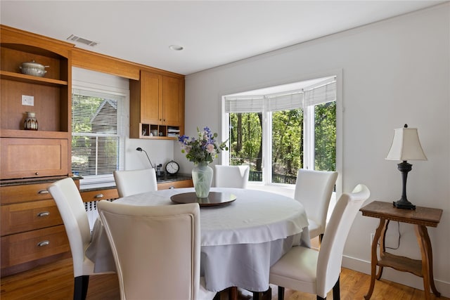 3 Summit Dr, Baiting Hollow, NY 11933 - dining room featuring plenty of natural light and wood finished floors
