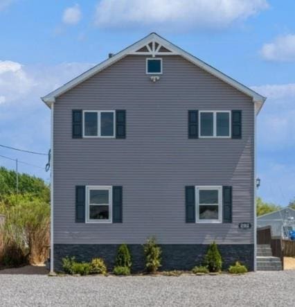 view of side of property