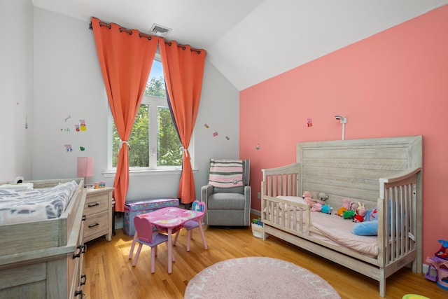 11C Piping Rock Dr, Ossining, NY 10562 - bedroom featuring vaulted ceiling and light wood-style flooring