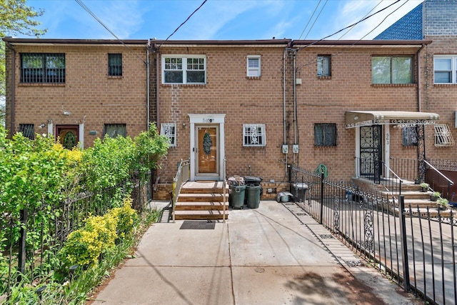 multi unit property with brick siding