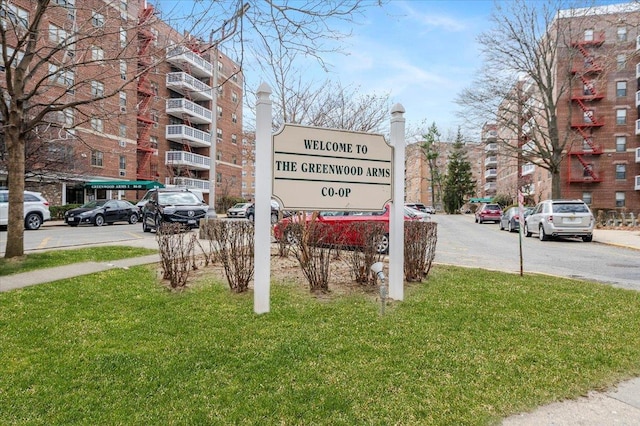 85-10 151st Ave Unit 5E, Howard Beach, NY 11414 - community / neighborhood sign featuring a lawn