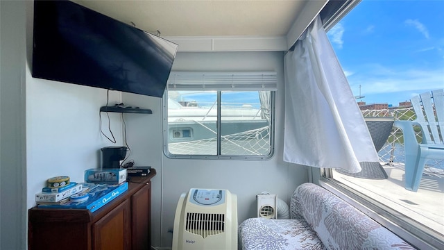 360 Bch 59th St Unit C2Dock, Arverne, NY 11692 - bedroom with multiple windows and heating unit