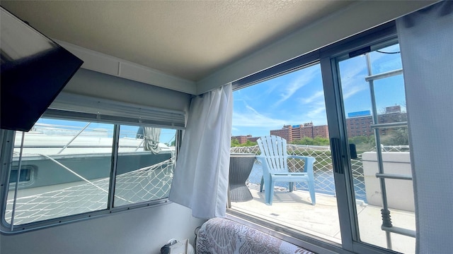 360 Bch 59th St Unit C2Dock, Arverne, NY 11692 - detailed view of a city view and a textured ceiling