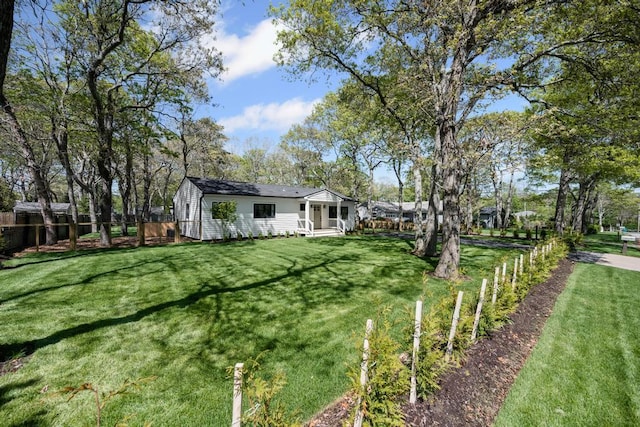 10 Shinnecock Ln, Hampton Bays, NY 11946 - view of yard