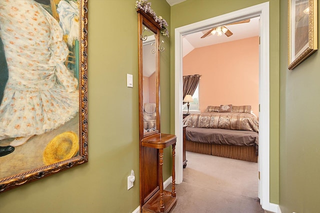 251 N Idaho Ave, Massapequa, NY 11758 - hallway with carpet and baseboards