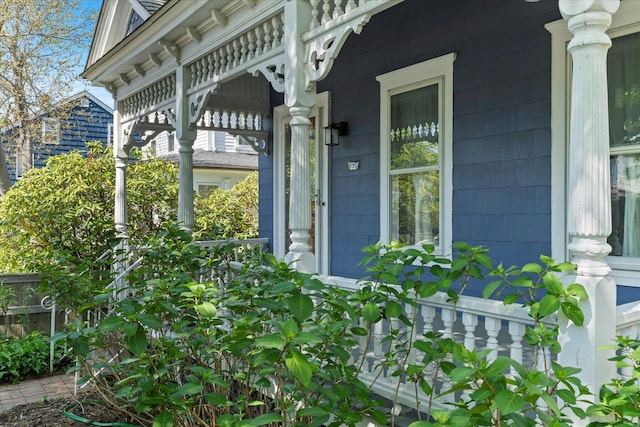 604 Main St, Greenport, NY 11944 - property entrance with covered porch