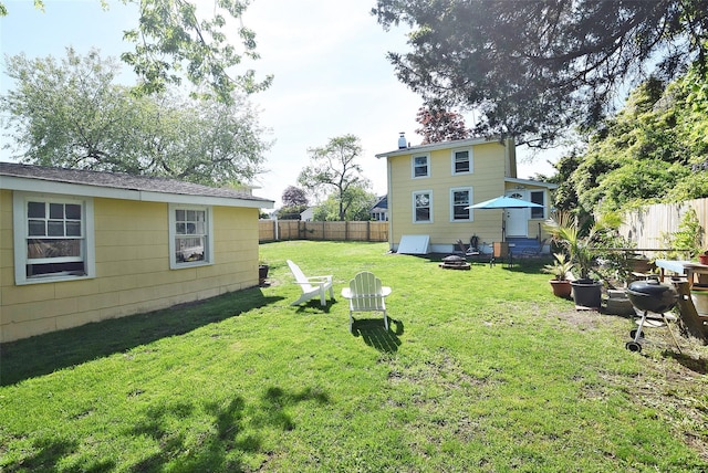 view of yard