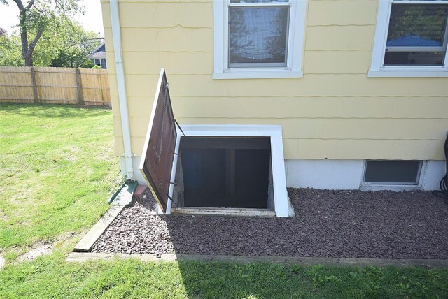exterior view of fence
