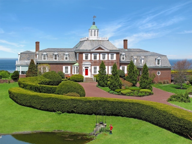 2 Wallis Ln, Nissequogue, NY 11780 - view of property featuring a water view