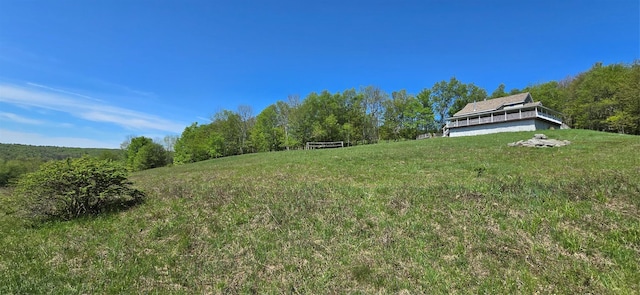 26 Beckys Hill Rd, Hurleyville, NY 12747 - view of grassy yard with a view of trees