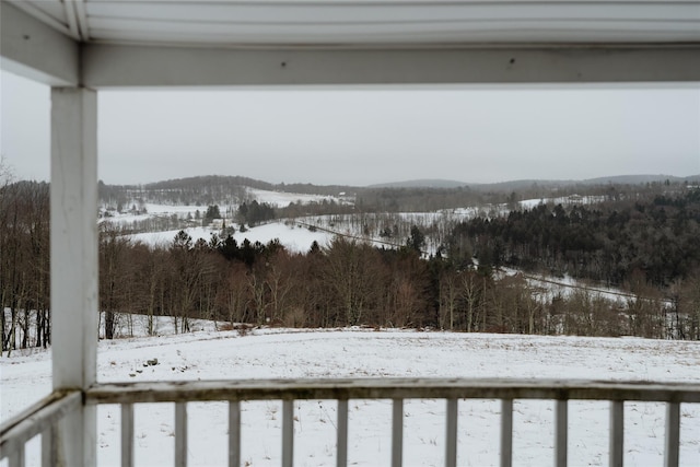 26 Beckys Hill Rd, Hurleyville, NY 12747 - view of mountain backdrop with a forest