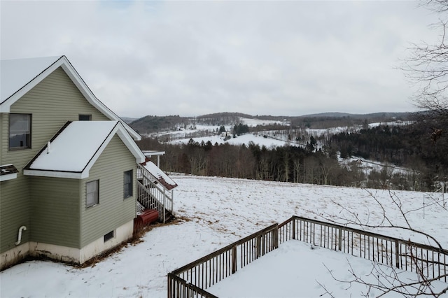 26 Beckys Hill Rd, Hurleyville, NY 12747 - view of yard layered in snow
