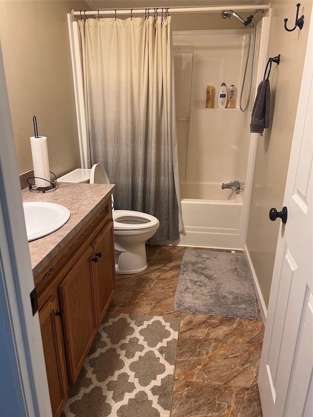 265 Old Tacy Rd Unit Tr95, Swan Lake, NY 12783 - bathroom with shower / tub combo, toilet, and vanity