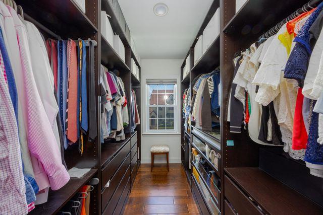 7203 Ingram St, Forest Hills, NY 11375 - spacious closet with dark wood-type flooring