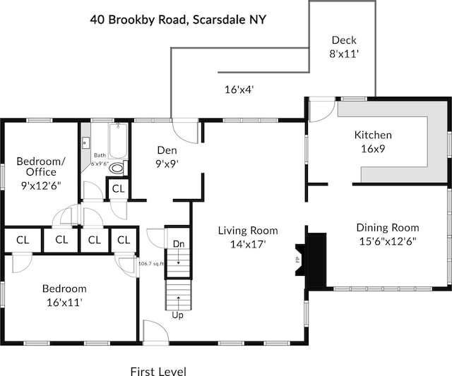 40 Brookby Rd, Scarsdale, NY 10583 - property floor plan