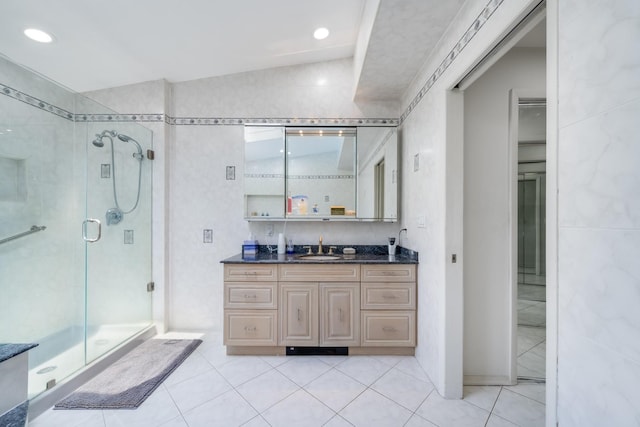 1 Karin Ct, East Northport, NY 11731 - full bathroom with a shower stall and vanity