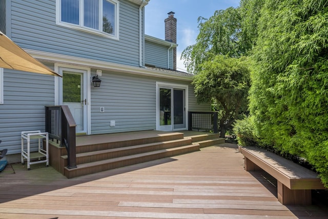 1 Karin Ct, East Northport, NY 11731 - view of wooden terrace
