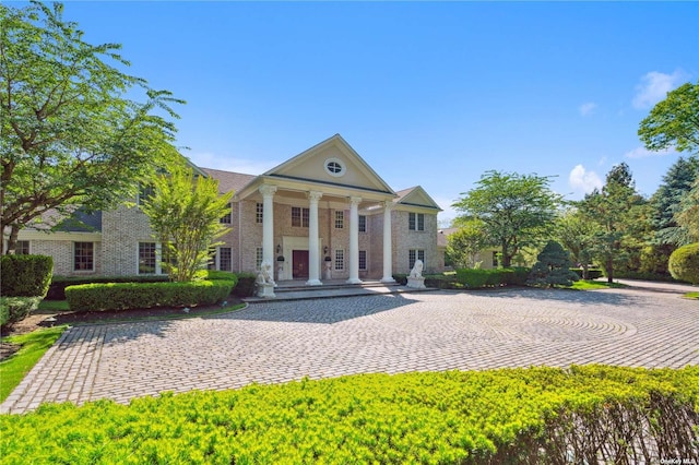 14 Danton Ln N, Lattingtown, NY 11560 - neoclassical / greek revival house featuring brick siding