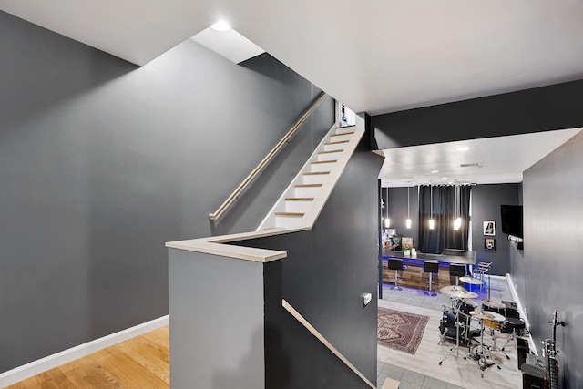 12 Rockridge Rd, Ardsley, NY 10502 - staircase featuring wood finished floors